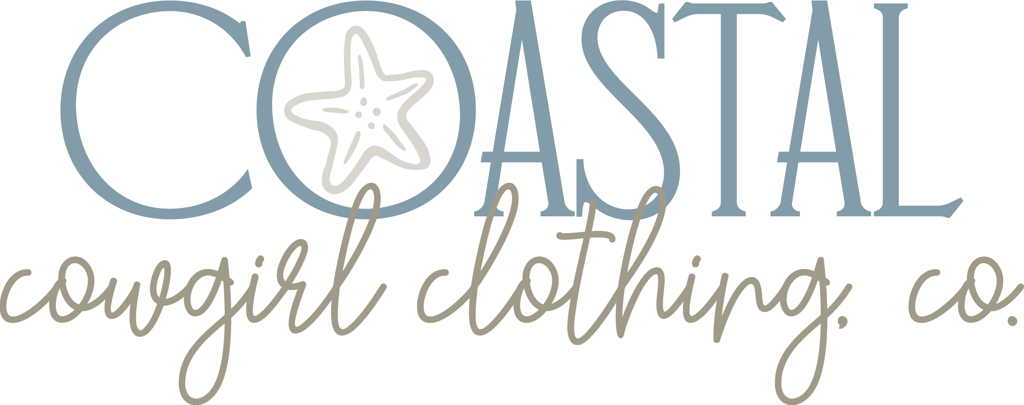 Coastal Cowgirl Clothing, Co Logo